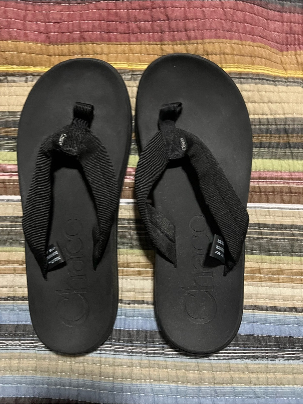 Chaco Women’s Black Flip-Flop Sandals